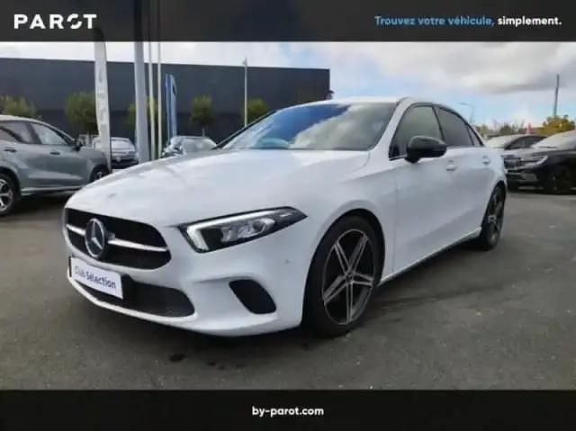 Blanc Occasion 2021 Mercedes A180 Progressive Berline | 21 990 € (Super prix) - Image 1/4
