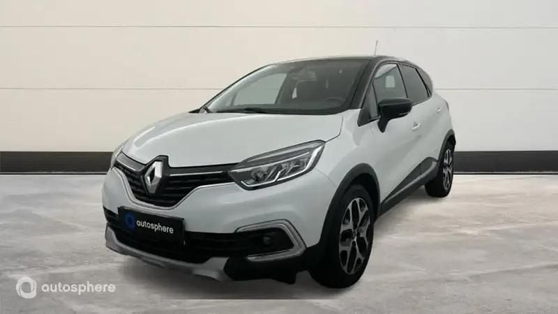 Blanc Utilisé 2019 Renault Captur Intens SUV | 12 999 € (Bon prix) - Image 1/4