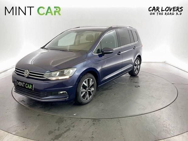Bleu Utilisé 2020 VW Touran Monospace | 31 990 € (Prix juste) - Image 1/4