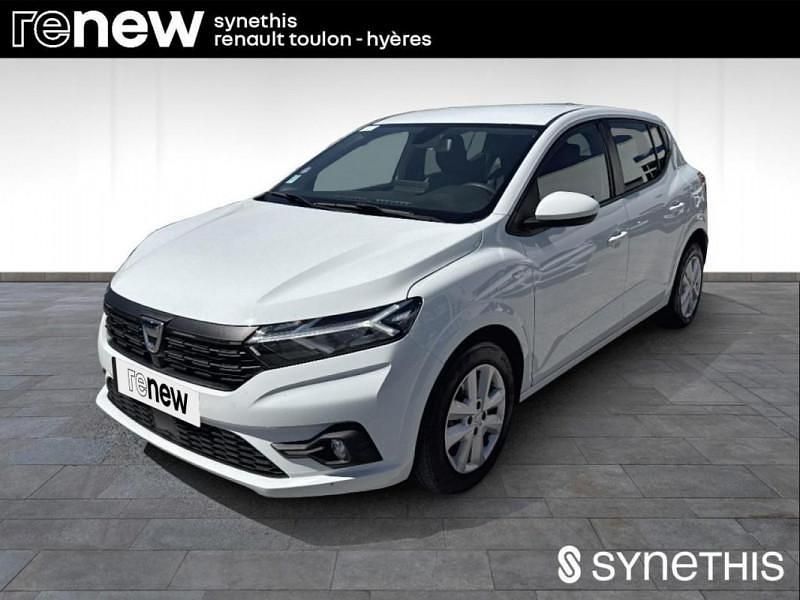 Blanc Utilisé 2022 Dacia Sandero Comfort Citadine | 12 490 € (Prix juste) - Image 1/4