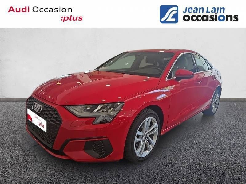 Rouge tango métallisé Utilisé 2022 Audi A3 Design Berline | 28 990 € (Bon prix) - Image 1/4