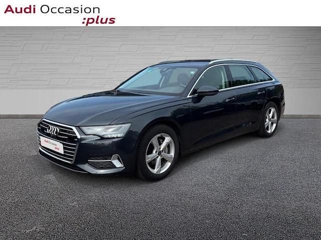 Gris manhattan métallisé Utilisé 2023 Audi A6 S-Line Break | 35 990 € (Super prix) - Image 1/4