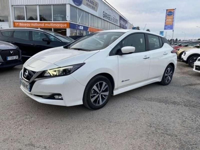 Occasion Nissan Leaf N-Connecta 110 kW (150 ch) 2020 Blanc Citadine