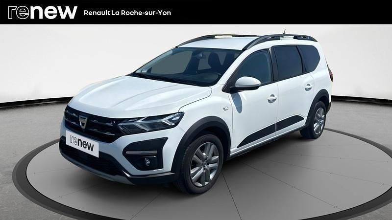 Blanc Utilisé 2022 Dacia Jogger Expression Monospace | 17 490 € (Prix juste) - Image 1/4