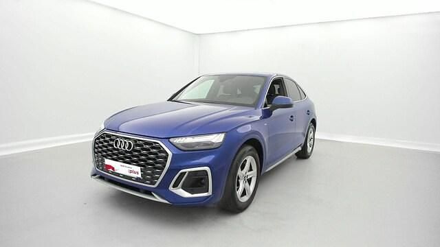 Occasion Audi Q5 Sportback S-Line 163 ch (119 kW) 2022 Ultra bleu métallisé SUV