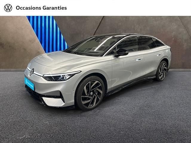 Jaune soleil noir uni Utilisé 2024 VW ID.7 Pro Berline | 48 990 € (Prix juste) - Image 1/4