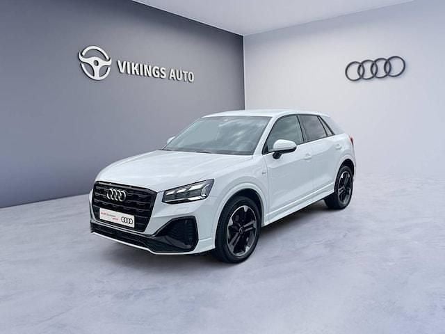 Blanc ibis Utilisé 2022 Audi Q2 S-line plus SUV | 26 300 € (Prix juste) - Image 1/4