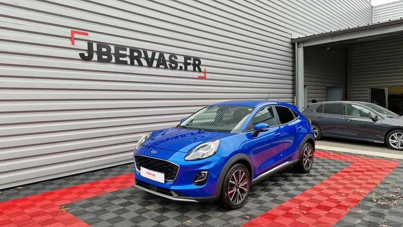 Bleu Utilisé 2022 Ford Puma Titanium SUV | 17 990 € (Prix juste) - Image 1/4