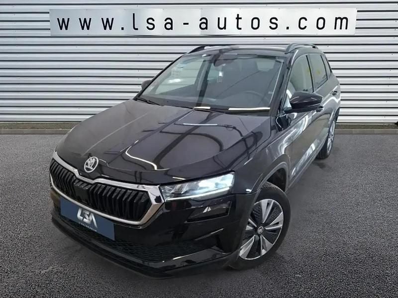 Noir Occasion 2022 Skoda Karoq Business Line SUV | 22 980 € (Bon prix) - Image 1/4