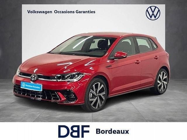Rouge Utilisé 2022 VW Polo R-line | 19 999 € (Prix juste) - Image 1/4