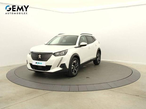 Blanc Utilisé 2021 Peugeot 2008 Allure SUV | 14 850 € (Prix juste) - Image 1/4