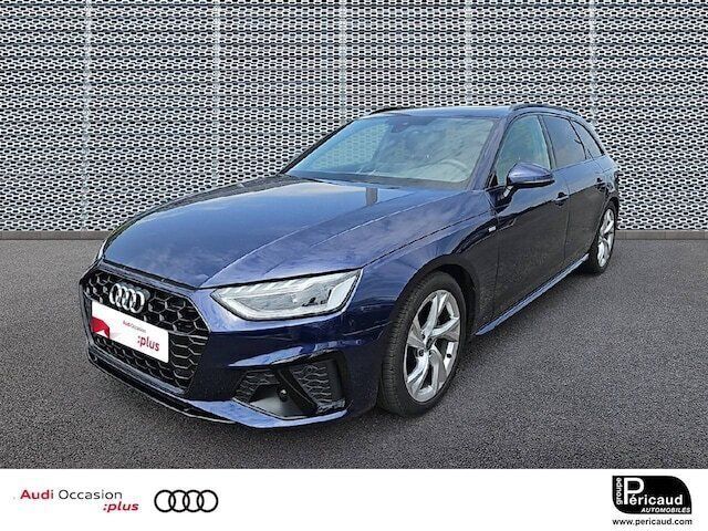 Bleu navarre métallisé Utilisé 2024 Audi A4 S-Line Break | 38 990 € (Prix juste) - Image 1/4