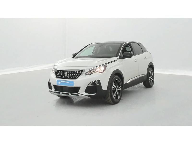 Blanc Utilisé 2019 Peugeot 3008 S SUV | 18 270 € (Prix juste) - Image 1/4