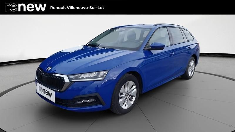Bleu Occasion 2020 Skoda Octavia Ambition Break | 18 970 € (Super prix) - Image 1/4