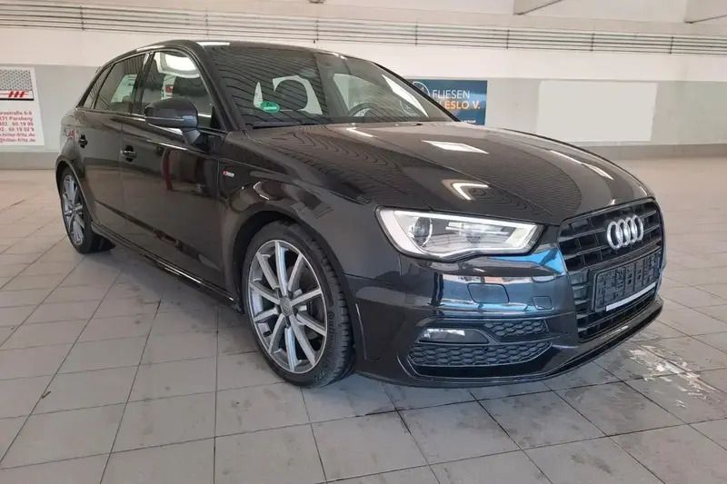 Noir Utilisé 2014 Audi A3 Sportback Sport Break | 17 390 € (Prix juste) - Image 1/4