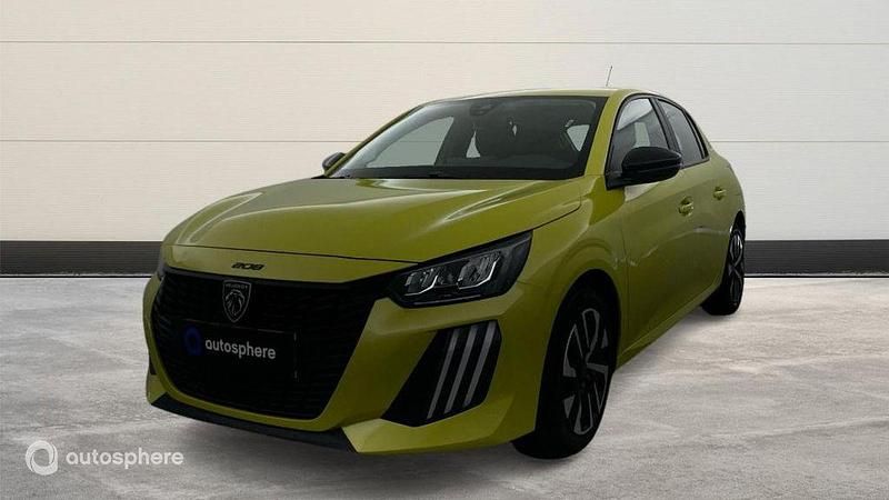 Jaune Nouvelle 2024 Peugeot 208 Active Citadine | 15 489 € (Super prix) - Image 1/4