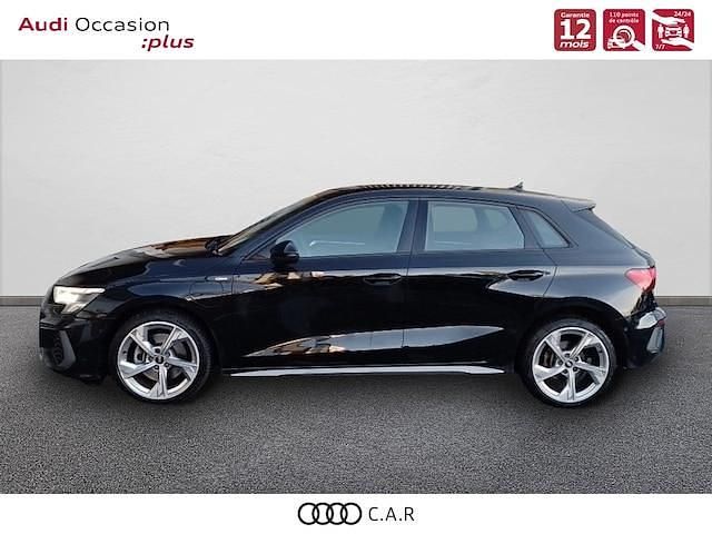 Occasion Audi A3 Sportback e-tron S-Line 150 ch (110 kW) 2021 Noir mythic métallisé Citadine