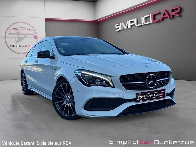 Blanc Occasion 2017 Mercedes CLA200 Shooting Brake Break | 22 980 € - Image 1/4
