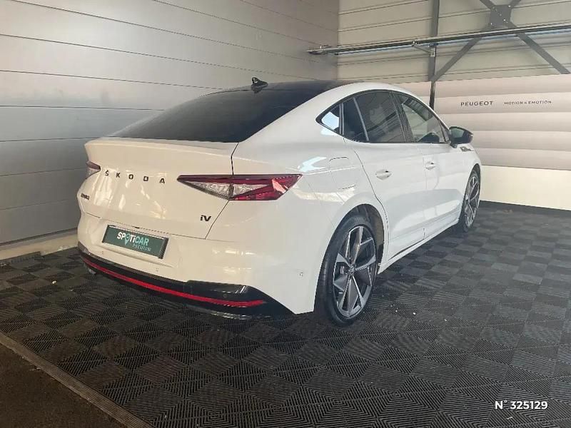 Occasion Skoda Enyaq iV RS 11 kW (15 ch) 2022 Blanc SUV