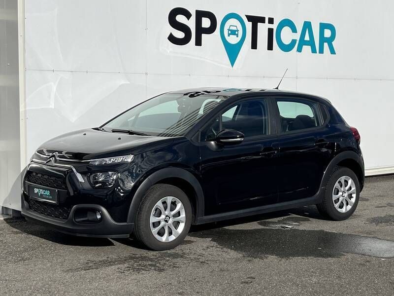 Noir Utilisé 2022 Citroën C3 Citadine | 12 990 € (Prix juste) - Image 1/3