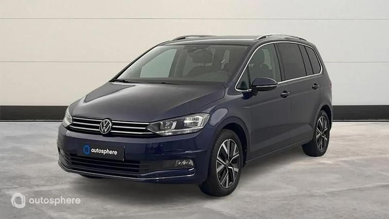 Bleu Utilisé 2021 VW Touran Monospace | 23 299 € (Super prix) - Image 1/4