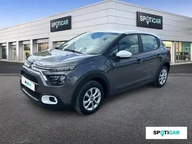 Gris platinium (m) blanc opale Occasion 2023 Citroën C3 PureTech Berline | 9 999 € (Super prix) - Image 1/4