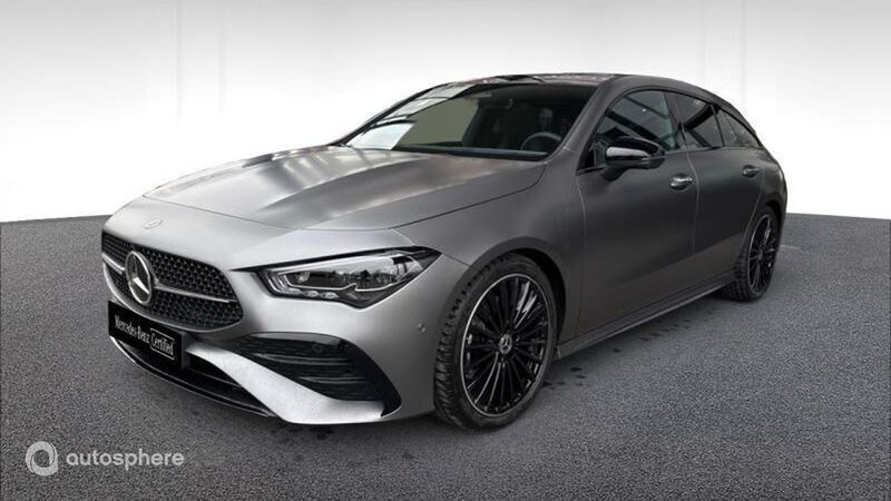 Gris Utilisé 2024 Mercedes CLA200 Shooting Brake AMG line Break | 53 500 € - Image 1/4