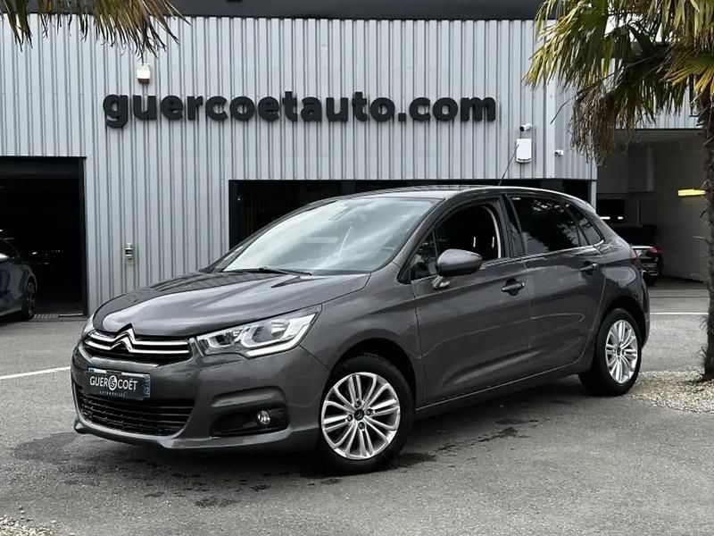 Gris Utilisé 2016 Citroën C4 PureTech Berline | 7 990 € (Super prix) - Image 1/4