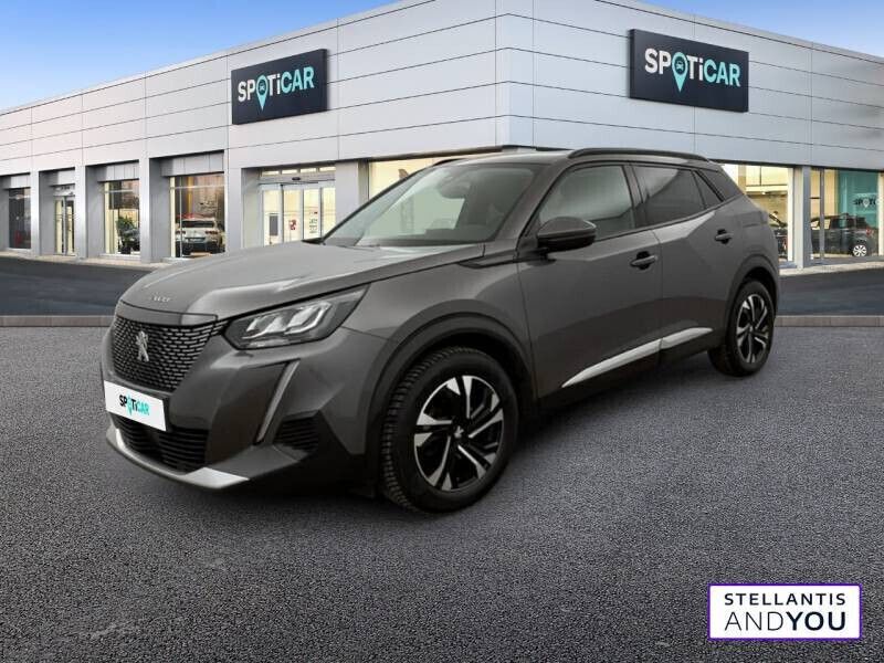 Gris Utilisé 2021 Peugeot 2008 Allure SUV | 15 990 € (Prix juste) - Image 1/4
