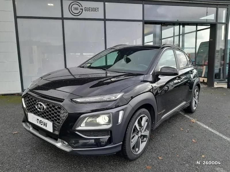 Noir Occasion 2018 Hyundai Kona SUV | 18 390 € (Prix cher) - Image 1/4