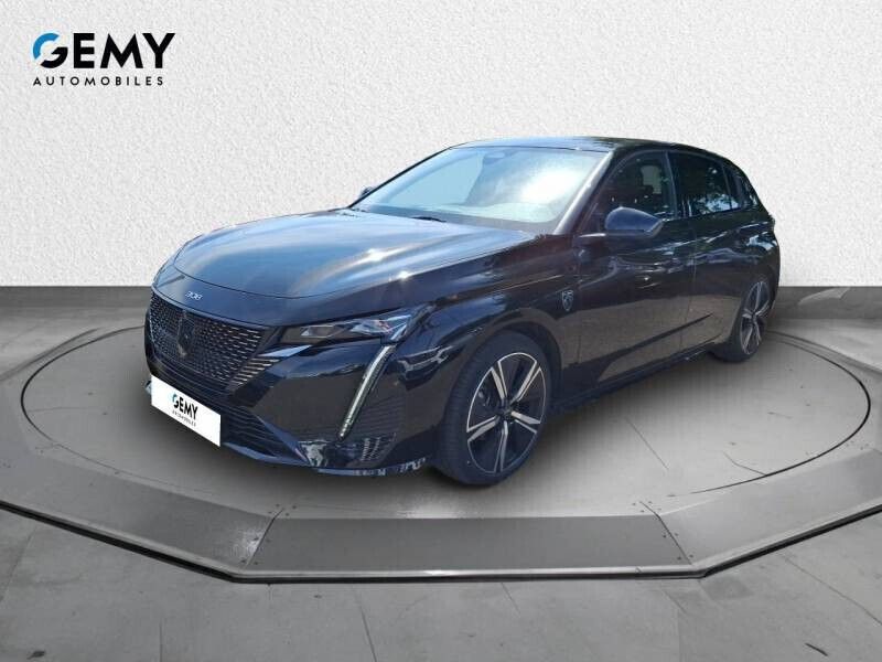 Noir Utilisé 2023 Peugeot 308 GT Berline | 23 487 € (Prix juste) - Image 1/4