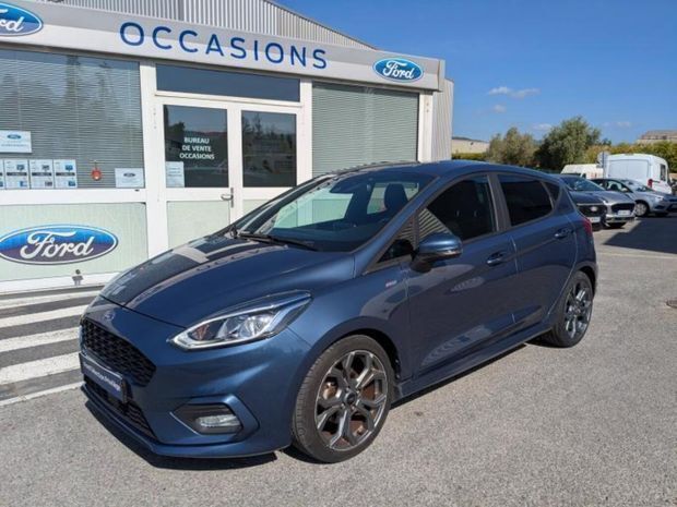 Rouge Utilisé 2021 Ford Fiesta ST-Line Citadine | 15 422 € (Prix juste) - Image 1/4