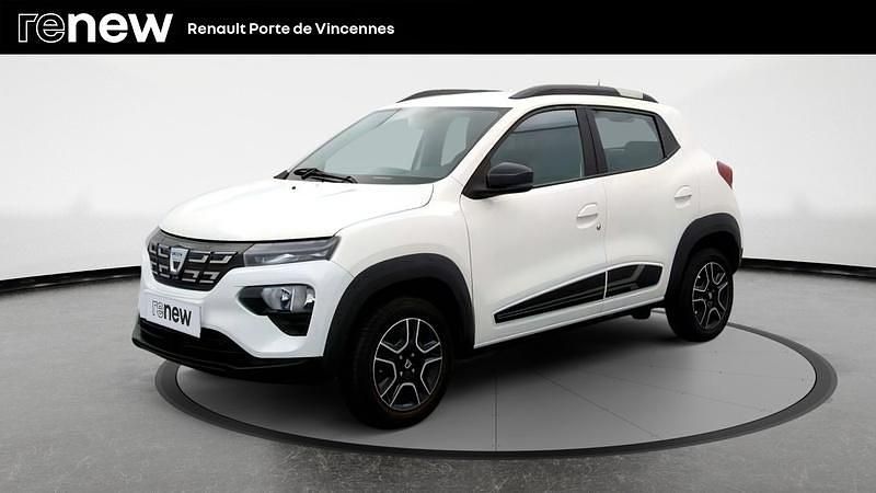 Blanc Utilisé 2022 Dacia Spring Comfort Citadine | 9 490 € - Image 1/4