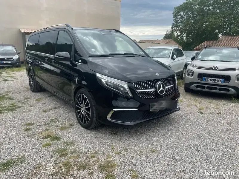 Noir Utilisé 2019 Mercedes V250 Monospace | 37 990 € - Image 1/4