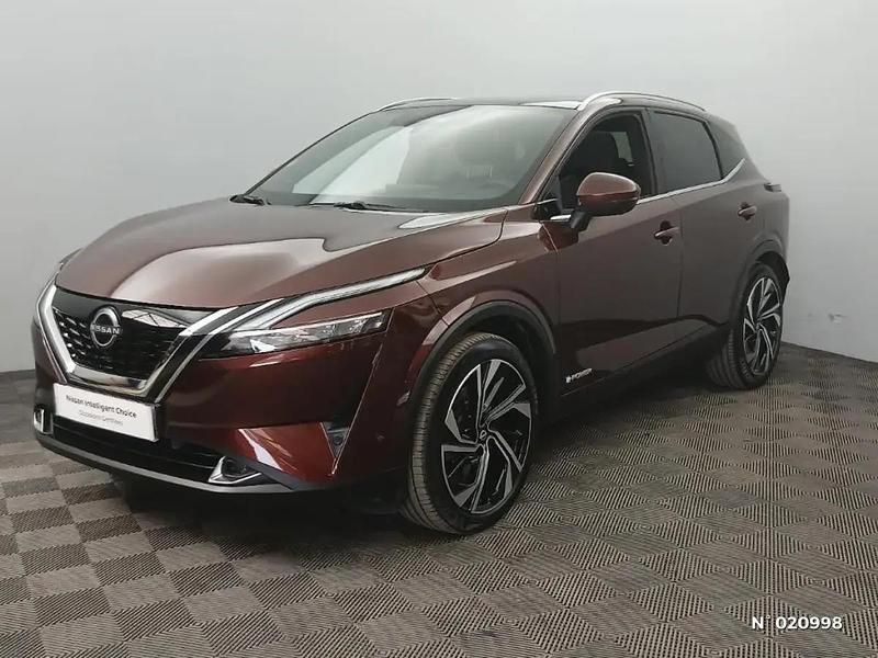 Rouge Occasion 2023 Nissan Qashqai Tekna+ SUV | 32 990 € (Prix cher) - Image 1/4