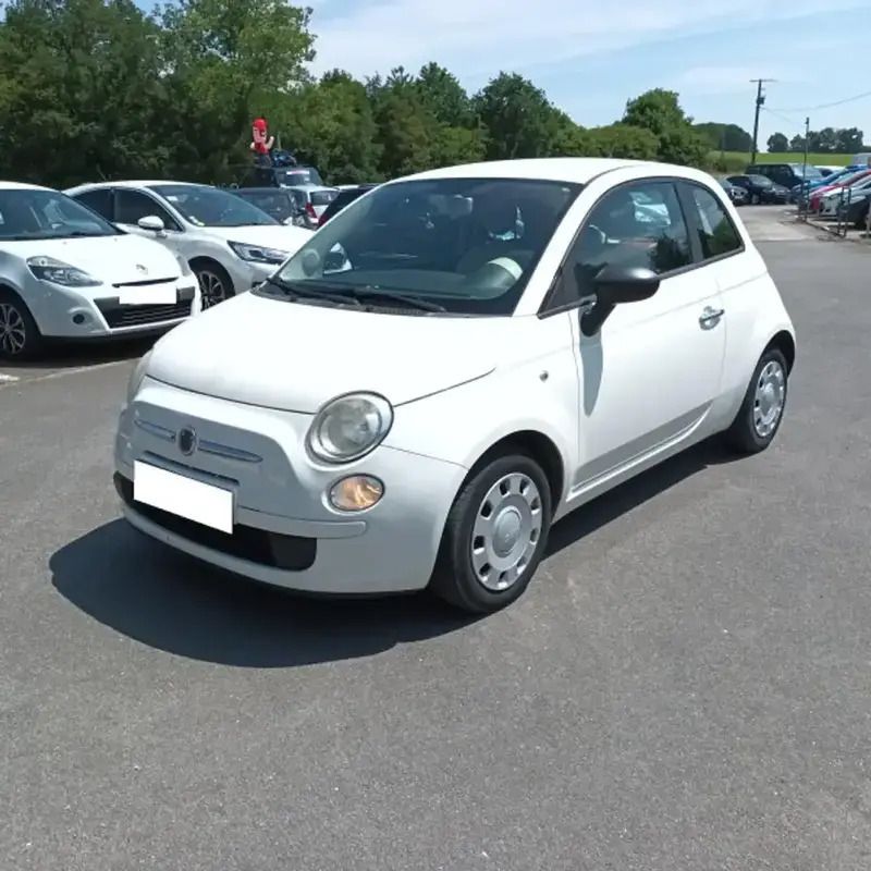 Blanc Utilisé 2009 Fiat 500 Pop Berline | 6 500 € - Image 1/4