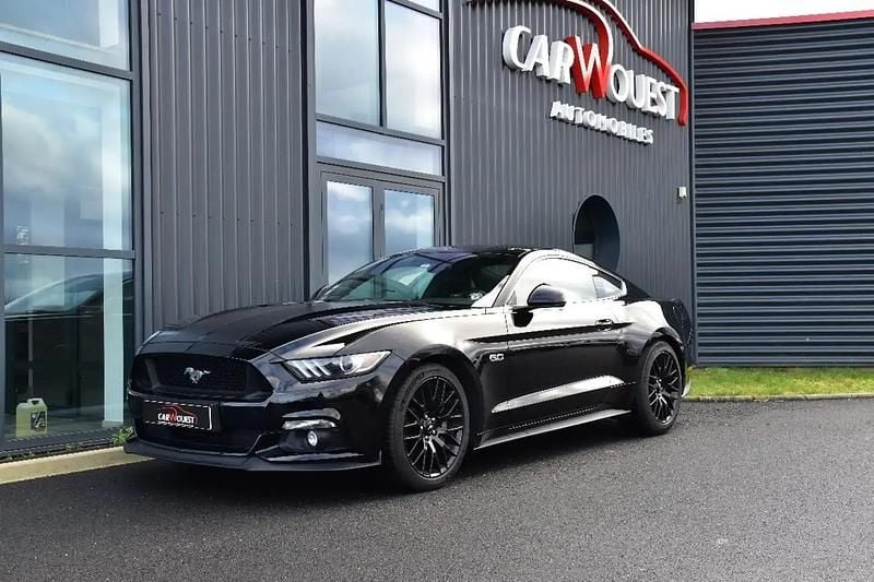 Noir Occasion 2016 Ford Mustang GT Fastback Coupé | 39 990 € (Bon prix) - Image 1/4
