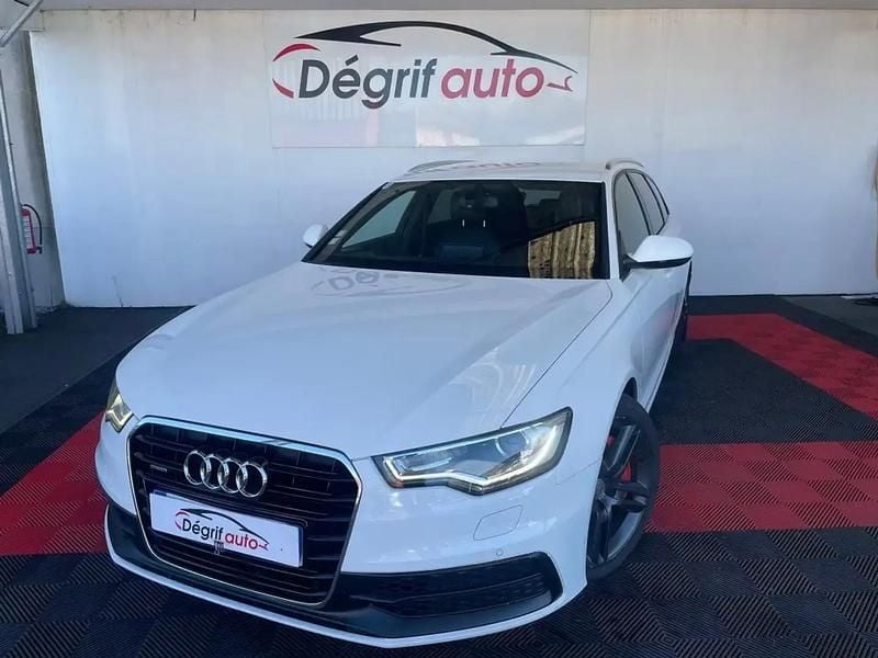 Blanc Utilisé 2013 Audi A6 S-Line Berline | 20 990 € (Prix juste) - Image 1/4