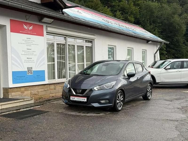Gris Utilisé 2019 Nissan Micra N-Connecta Citadine | 9 299 € (Super prix) - Image 1/4