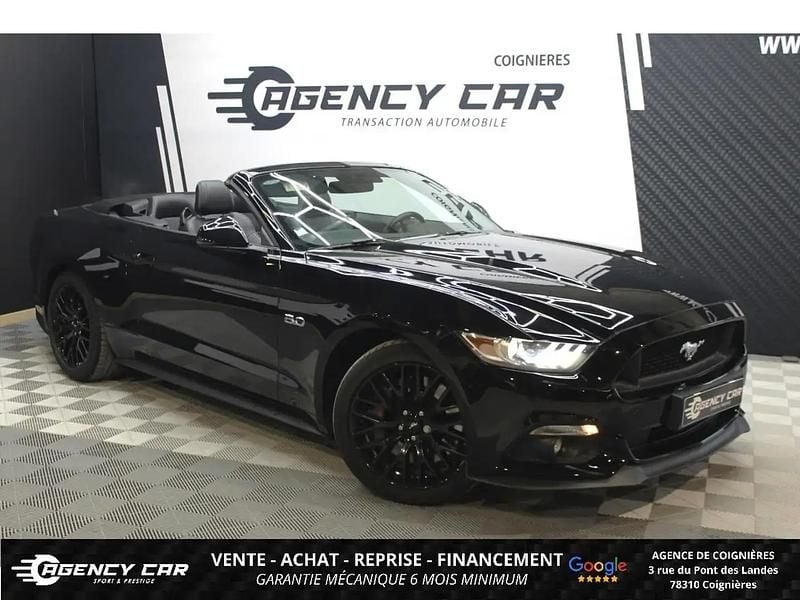 Occasion Ford Mustang Premium Convertible 421 ch (309 kW) 2016 Noir Cabriolet