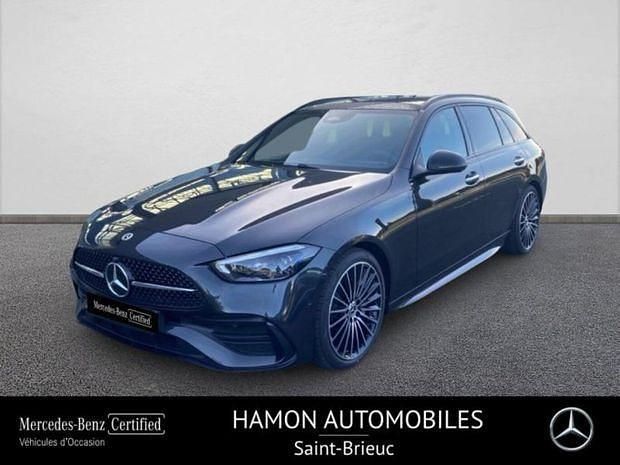 Gris Utilisé 2025 Mercedes C220 AMG line | 68 180 € - Image 1/4