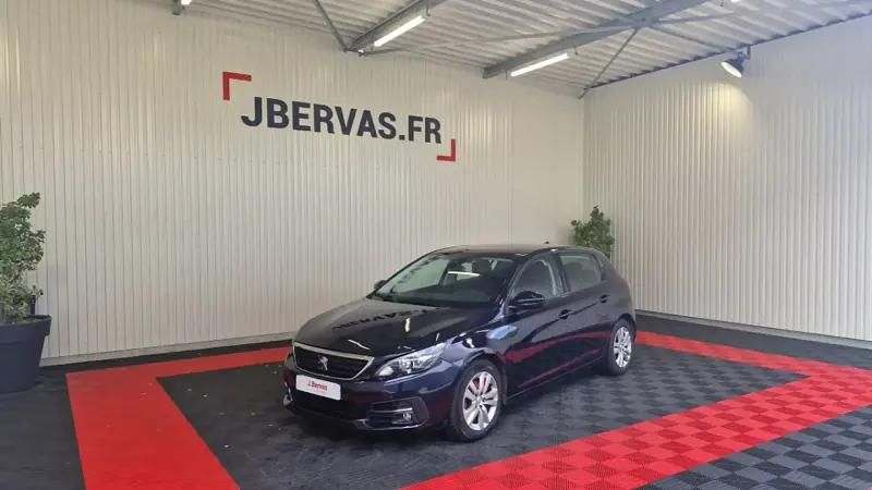 Bleu Utilisé 2019 Peugeot 308 Business-Line Berline | 12 590 € (Prix juste) - Image 1/4