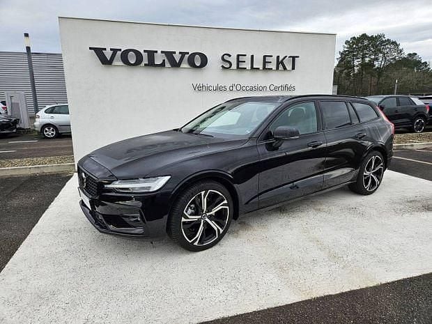 Noir Utilisé 2024 Volvo V60 Ultra Break | 49 500 € (Super prix) - Image 1/4