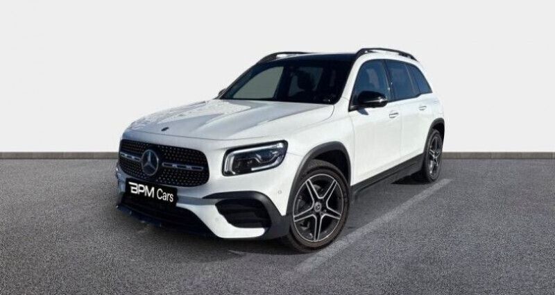 Blanc Utilisé 2022 Mercedes GLB200 AMG line SUV | 37 890 € (Prix juste) - Image 1/4