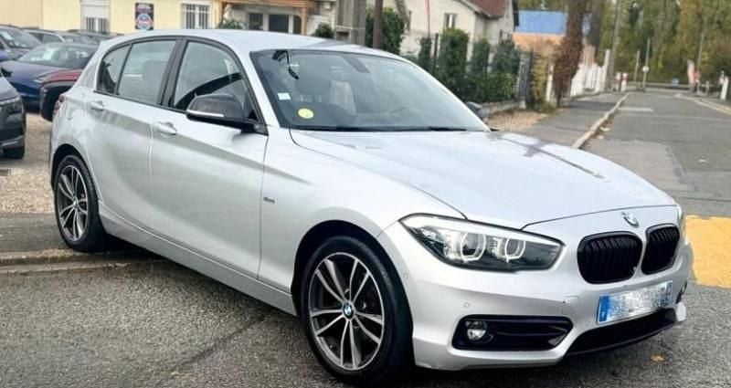 Gris Utilisé 2018 BMW 116 Sport Line Citadine | 11 990 € (Bon prix) - Image 1/4