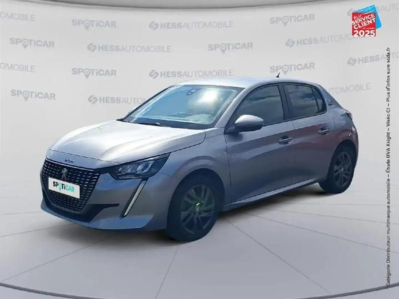 Gris Utilisé 2021 Peugeot 208 Style Citadine | 12 499 € (Prix juste) - Image 1/4