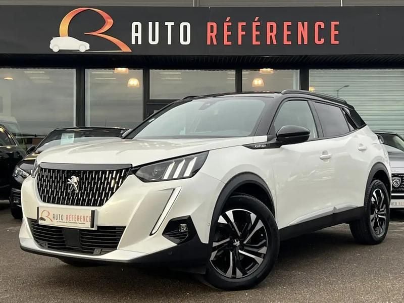 Blanc Occasion 2020 Peugeot 2008 GT-line SUV | 14 990 € (Prix juste) - Image 1/4
