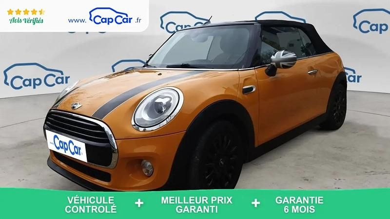 Jaune Occasion 2017 Mini Cooper D Cabriolet Cabriolet | 16 990 € - Image 1/4