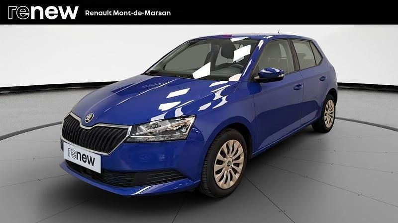 Bleu Occasion 2019 Skoda Fabia Active Berline | 9 989 € (Prix juste) - Image 1/4