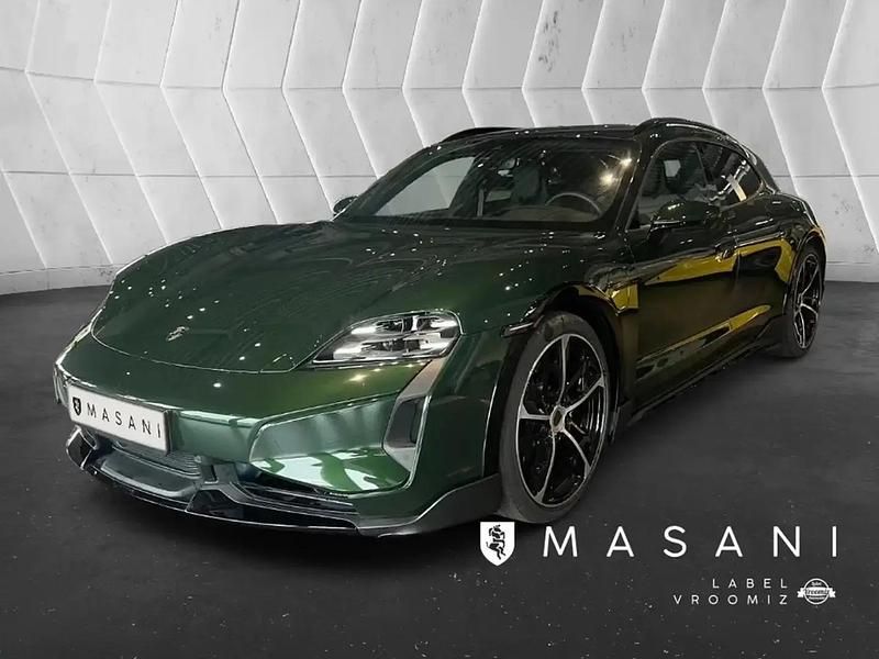 Vert Occasion 2024 Porsche Taycan Turbo S Cross Turismo Berline | 169 850 € - Image 1/4
